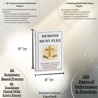 Demons Must Flee — A Deliverance Prayer Book