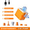 Lumaro AirRush Pro — Rechargeable Mini Air Pump with LED Light | Fast Inflate & Deflate